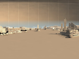 ancient pier Model 3D