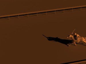 horse racing 3Dモデル