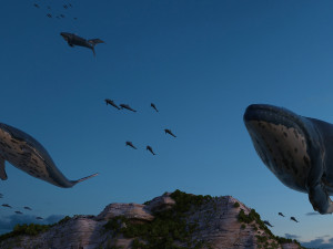 school of fish 3D 模型