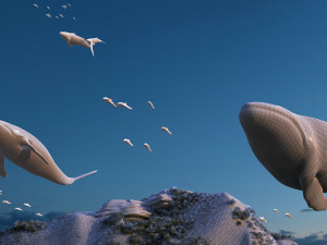 school of fish 3D 模型