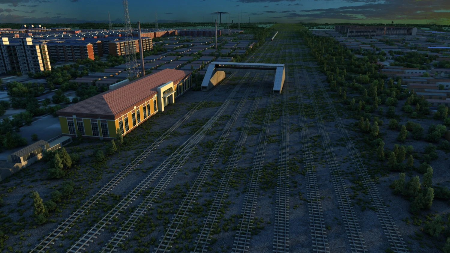 train 3D Model .c4d .max .obj .3ds .fbx .stl .blend 