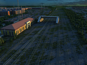 train Modello 3D