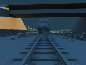 train 3D Model