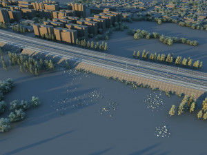 train Modèle 3D