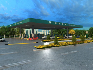 gas 3D Model