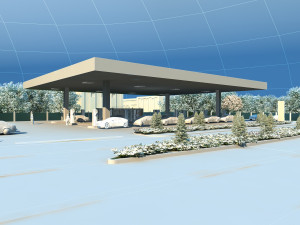 gas Modèle 3D