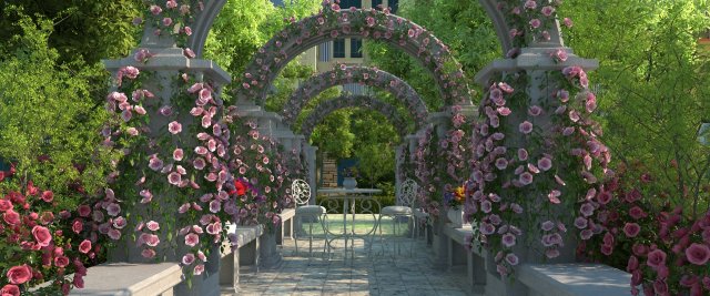 arched door Modèle 3D .c4d .max .obj .3ds .fbx .stl .blend 