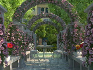 arched door 3D Model