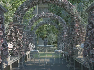 arched door 3D Model