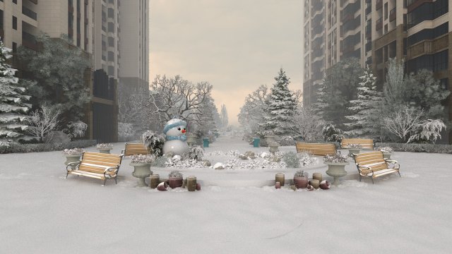 city building 3D मॉडल .c4d .max .obj .3ds .fbx .stl .blend 