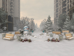 city building 3D Model