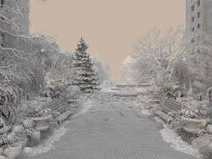 budowa miasta Model 3D