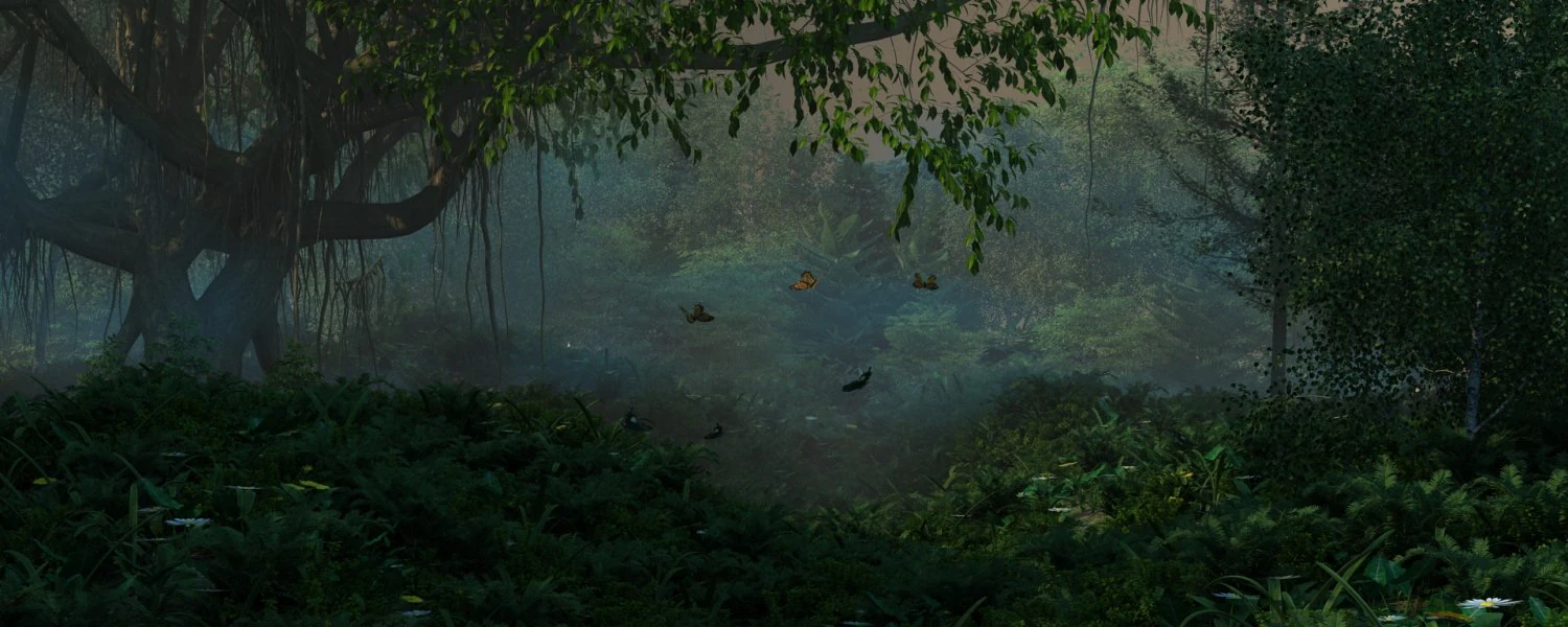 forest 3D Model .c4d .max .obj .3ds .fbx .stl .blend 