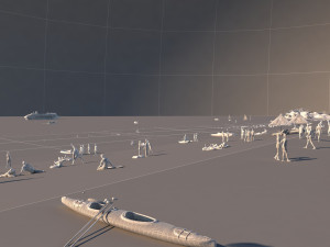 beach 3D Model