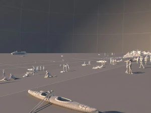 beach 3D Model