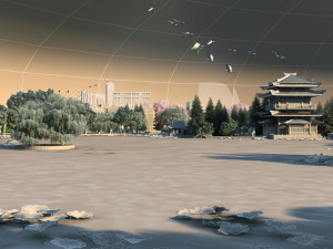 park Modèle 3D