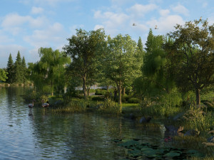 park 3D Model