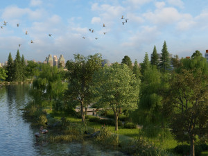 park Modèle 3D