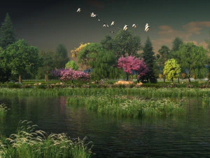 wetlands 3D Model