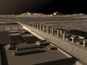construction site 3D Model