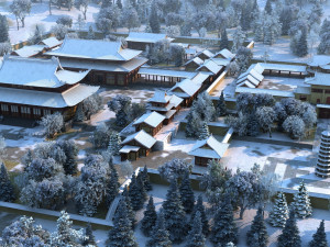 temple Modelo 3D