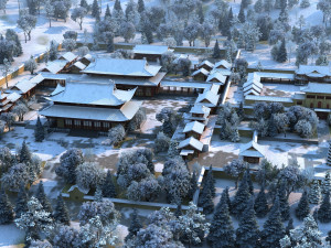 temple Modelo 3D