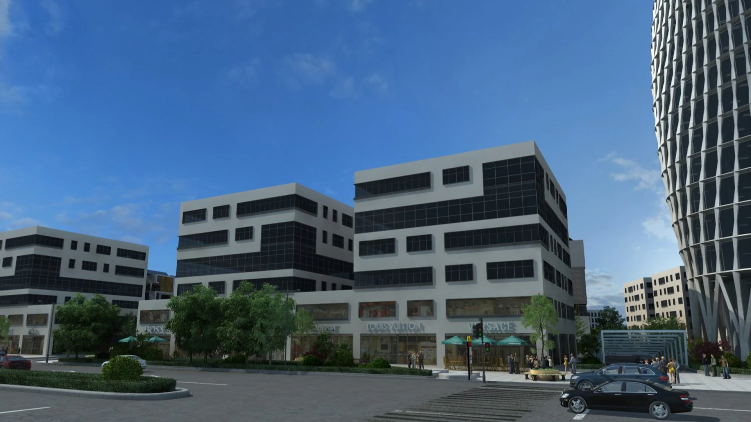 city building 3D Model .c4d .max .obj .3ds .fbx .stl .blend 