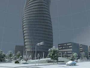 city building 3D Model