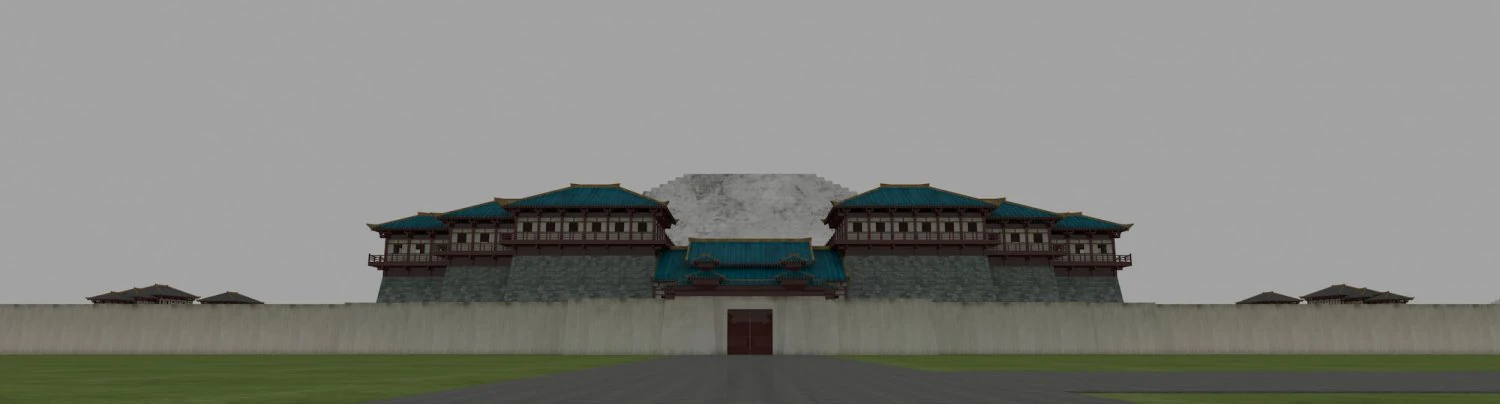 ancient tomb 3D Model .c4d .max .obj .3ds .fbx .stl .blend 