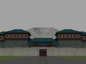 ancient tomb Model 3D