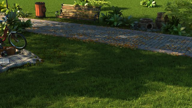 picnic 3D 모델 .c4d .max .obj .3ds .fbx .stl .blend 