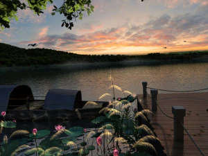 pond 3D Model
