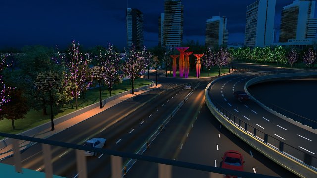 city building 3D Модель .c4d .max .obj .3ds .fbx .stl .blend 