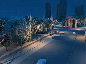 city building 3D Модель