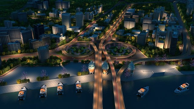 city building 3Dモデル .c4d .max .obj .3ds .fbx .stl .blend 