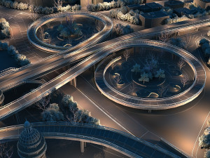city building 3Dモデル
