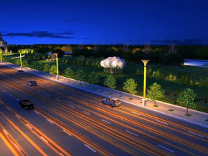 budowa miasta Model 3D