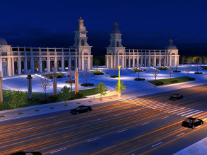 city building Model 3D
