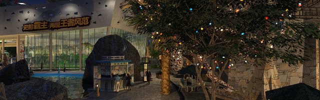 amusement park 3D 모델 .c4d .max .obj .3ds .fbx .stl .blend 