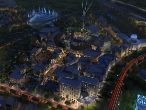amusement park 3D 모델