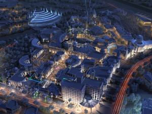 amusement park 3D 모델