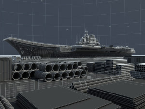 port 3D मॉडल