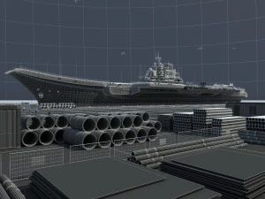 port 3D Model