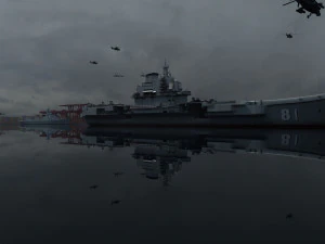 ポート 3Dモデル