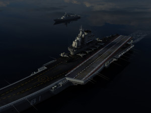 aircraft carrier 3D-Modell
