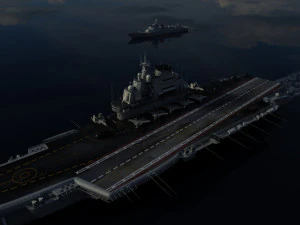 aircraft carrier 3D Model