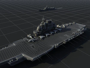 aircraft carrier 3D Model