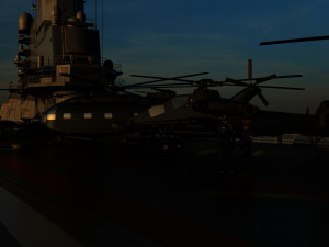 aircraft carrier Modello 3D