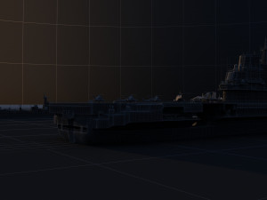 aircraft carrier Model 3D