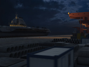 aircraft carrier 3Dモデル